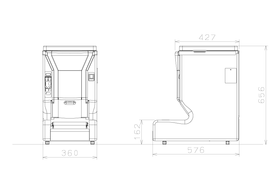 小型台式饭片机